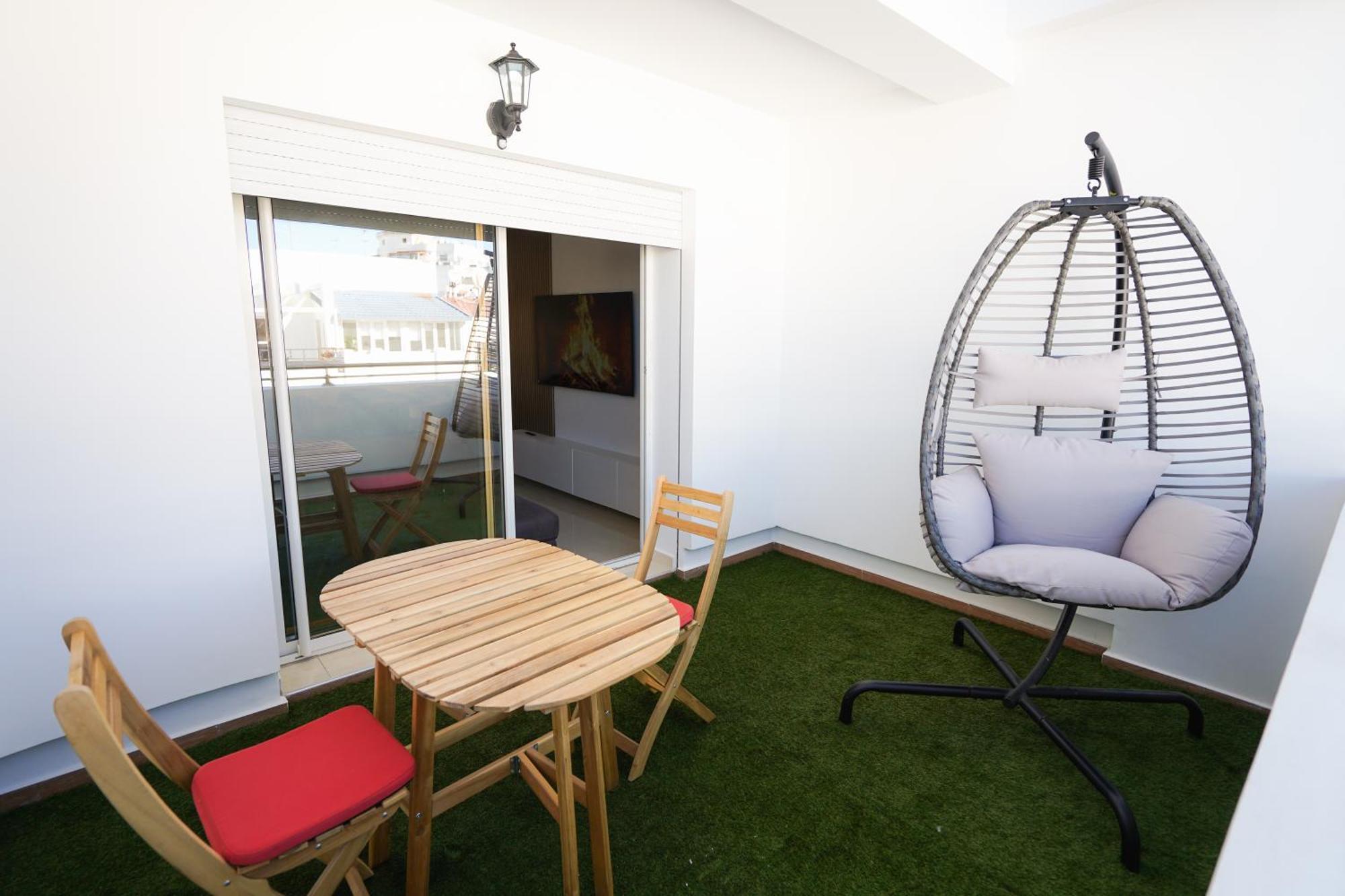 Appartement With Terasse 5 Min To Tanger Marina-Free Parking Bagian luar foto